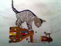 Cross stitch square