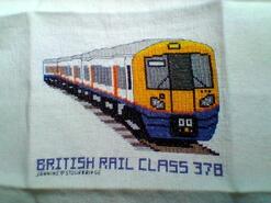 Cross stitch square