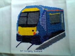 Cross stitch square