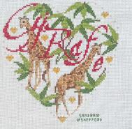 Cross stitch square for Billy W's quilt