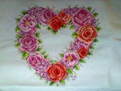 Cross stitch square