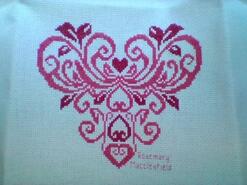 Cross stitch square