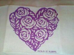 Cross stitch square