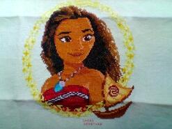 Cross stitch square for Alice's quilt