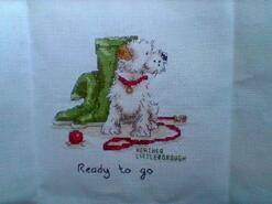 Cross stitch square