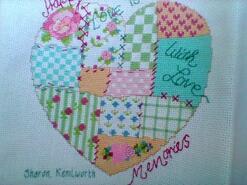 Cross stitch square