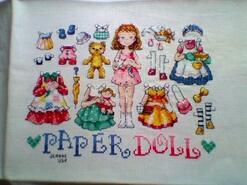 Cross stitch square for Chloe G's quilt