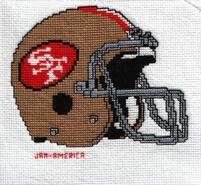 Cross stitch square for Macaulay F's quilt