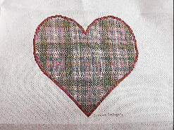 Cross stitch square for Hannah H's quilt