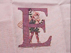 Cross stitch square for Esme T's quilt