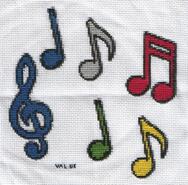 Cross stitch square for Toni C's quilt