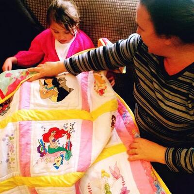 Photo of Rebecca Ps quilt