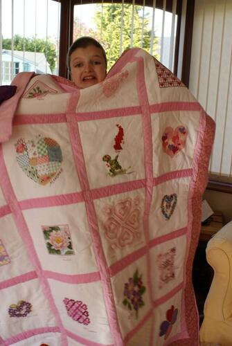 Photo of Milly Ps quilt