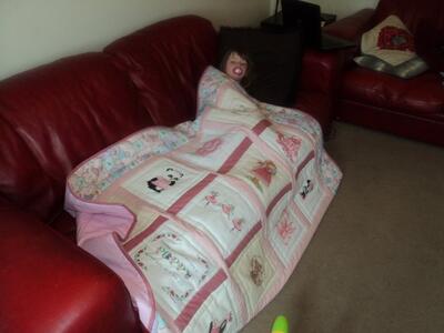 Photo of Poppys quilt