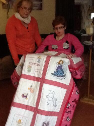 Photo of Kennedy Js quilt