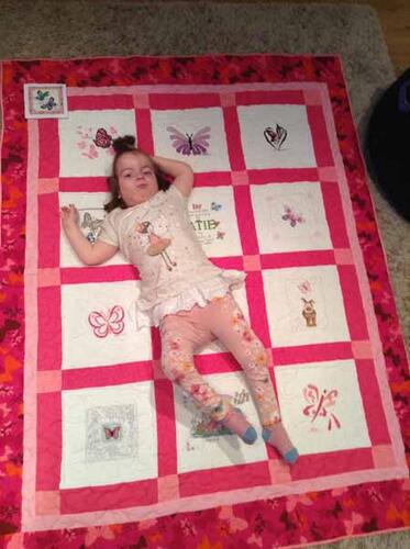 Photo of Katie Js quilt