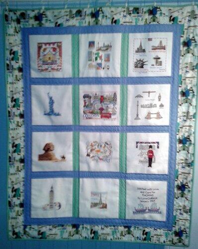 Photo of Thomas Ss quilt