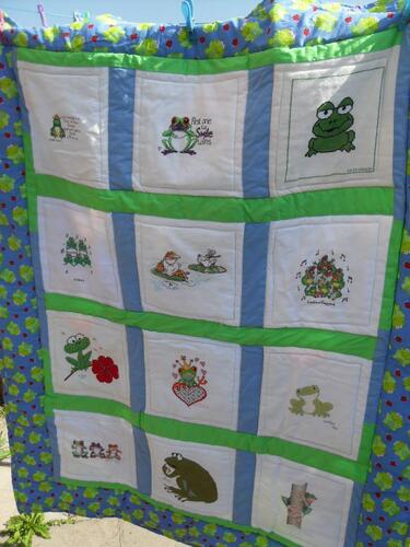 Photo of Toby Os quilt