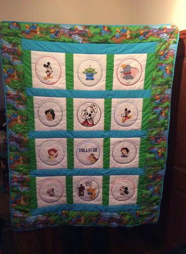 Photo of Nelle Fs quilt