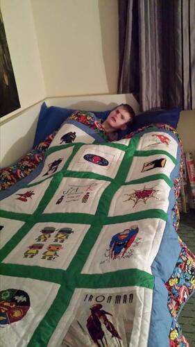 Photo of Jack Cs quilt