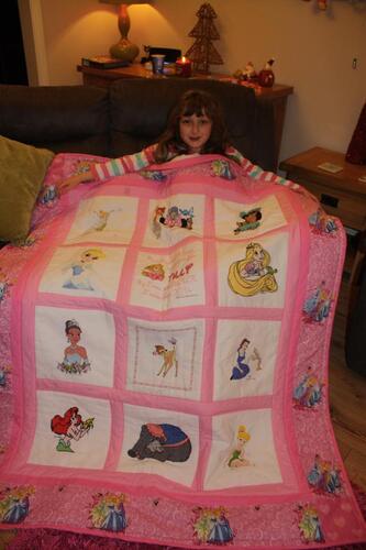 Photo of Tilly Js quilt