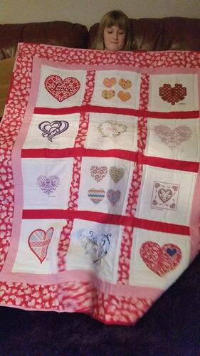 Photo of Abbie Bs quilt