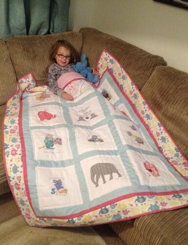 Photo of Katey Ks quilt