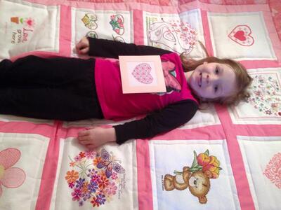 Photo of Mallie Ws quilt