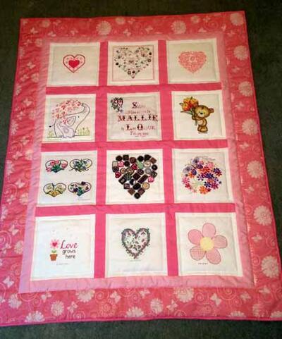 Photo of Mallie Ws quilt