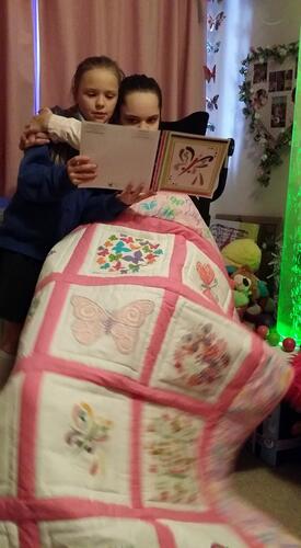 Photo of Hannah Ms quilt