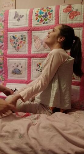 Photo of Hannah Ms quilt
