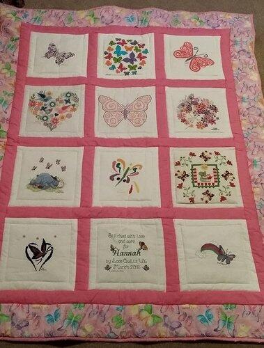 Photo of Hannah Ms quilt