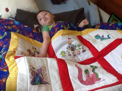 Photo of Marley Vs quilt