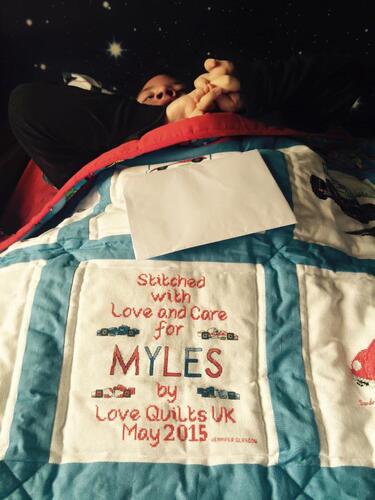 Photo of Myles Ss quilt