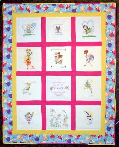 Photo of Clarice Ps quilt