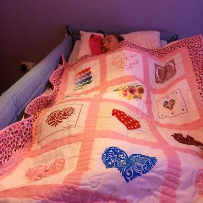 Photo of Amy Ms quilt