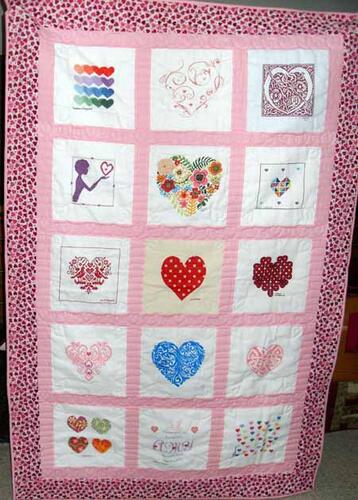 Photo of Amy Ms quilt