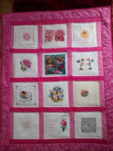 Photo of Isabel Rose Cs quilt