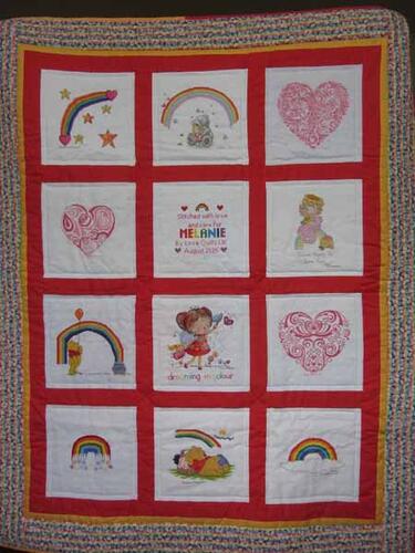 Photo of Melanie Ms quilt
