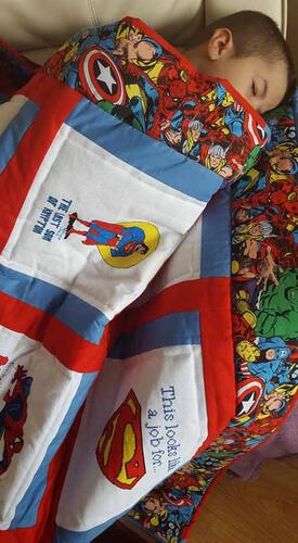 Photo of Harvey Cs quilt