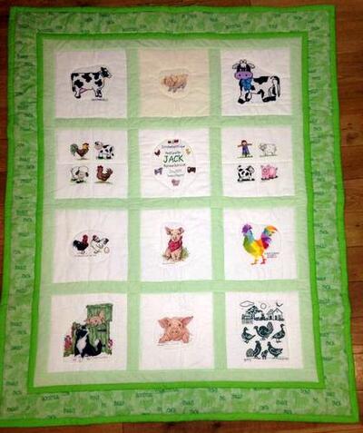 Photo of Jack Cs quilt