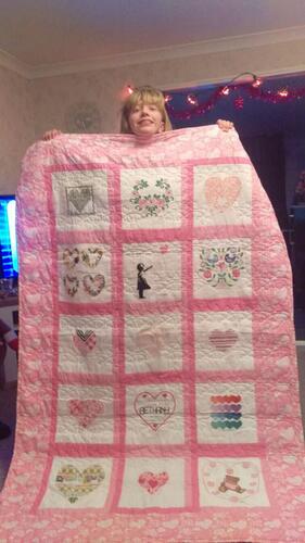 Photo of Bethany Cs quilt