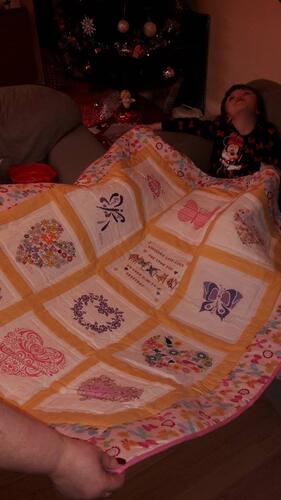 Photo of Megan Ls quilt