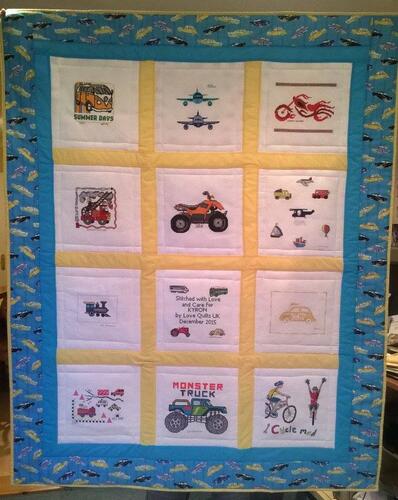 Photo of Kyron Hs quilt