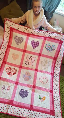 Photo of Freya Fs quilt