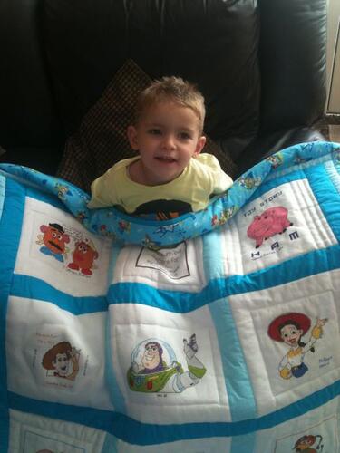 Photo of Jayden Ks quilt