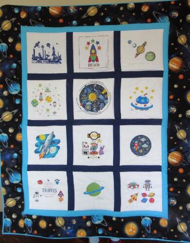 Photo of Travis Es quilt