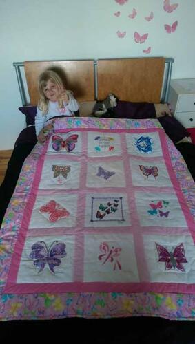 Photo of Phoebe Ts quilt