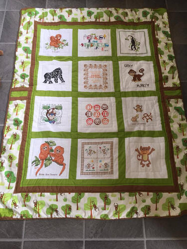 Photo of Lucas Ts quilt