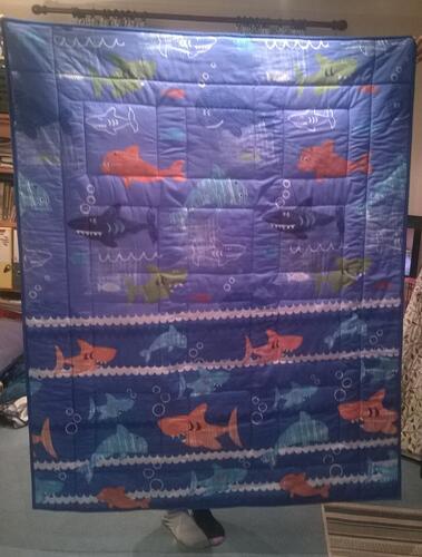 Photo of Drew Cs quilt